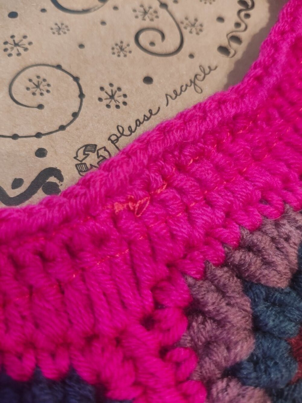 NATURAL LIFE: CROCHET STEERING WHEEL COVER - Picture 15 of 17